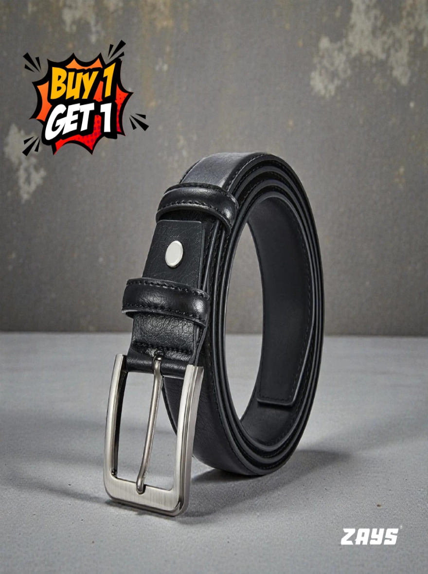 Zays Premium Leather Card Holder & Belt Combo Offer 108