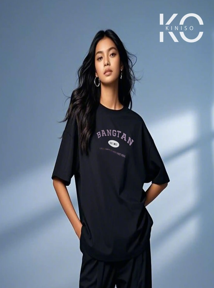 K-pop T-shirt with Bangtan Est 2013 Print