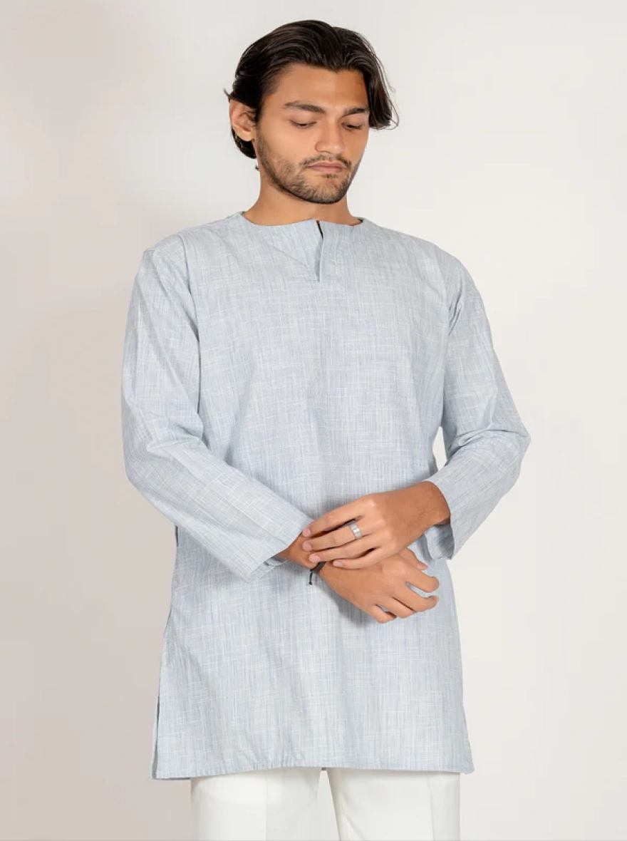 Kiyaan Khaadi Panjabi – White