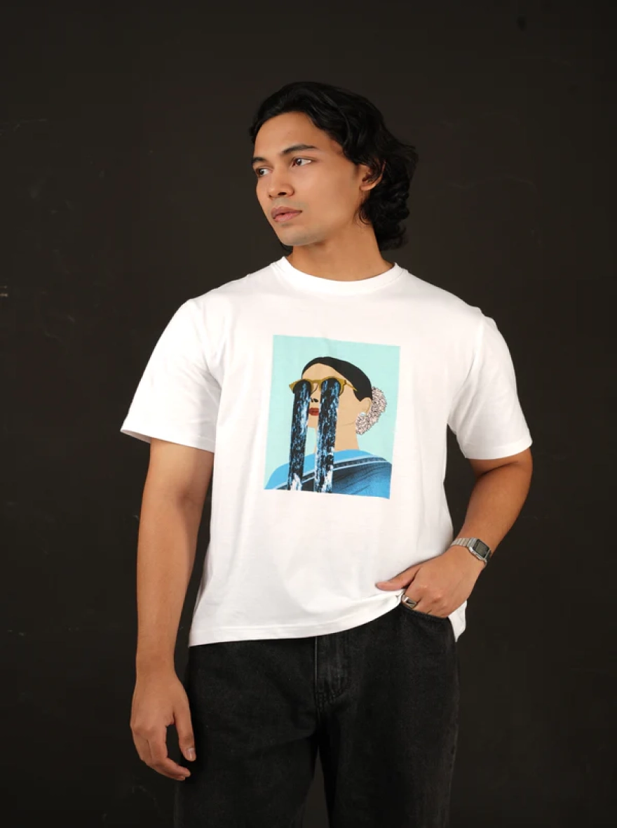 Feeling Blue Graphic T-Shirt