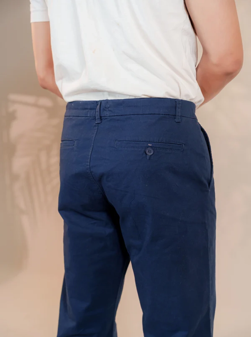 Navy Essential Chinos