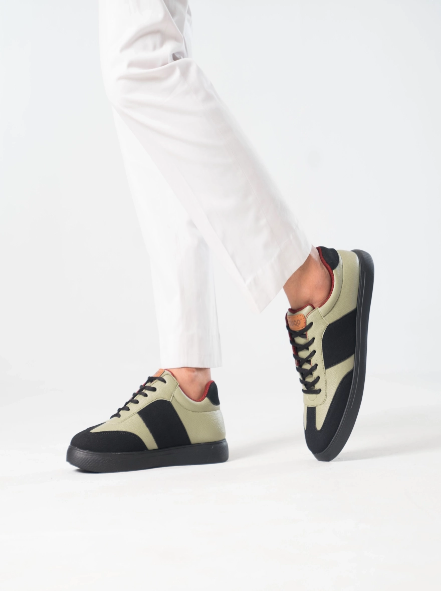 Zuqo Men's Sneaker : Prime Olive