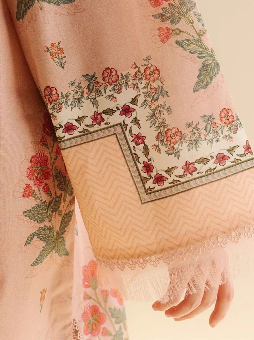 Zara Shahjahan Coco Print – 3 Piece Digital Printed Unstitched Lawn Suit