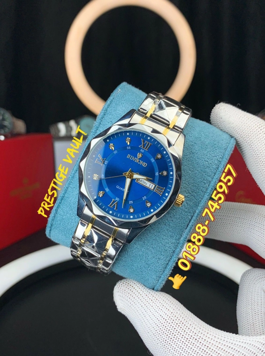 BINBOND Prestige Vault Luxury - Quartz Men's Watch