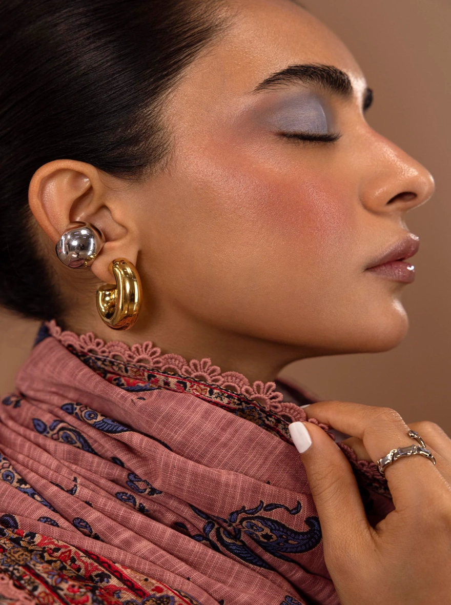 Sana Safinaz Mahay – Digital Printed Slub 2-Piece Unstitched Suit