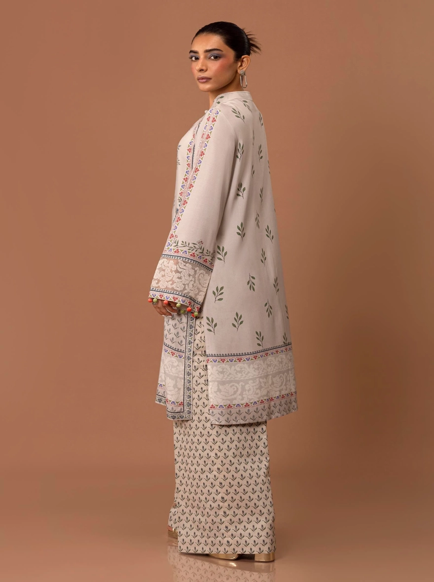 Sana Safinaz Mahay – Digital Printed Linen & Cambric Two-Piece Suit-unstitched