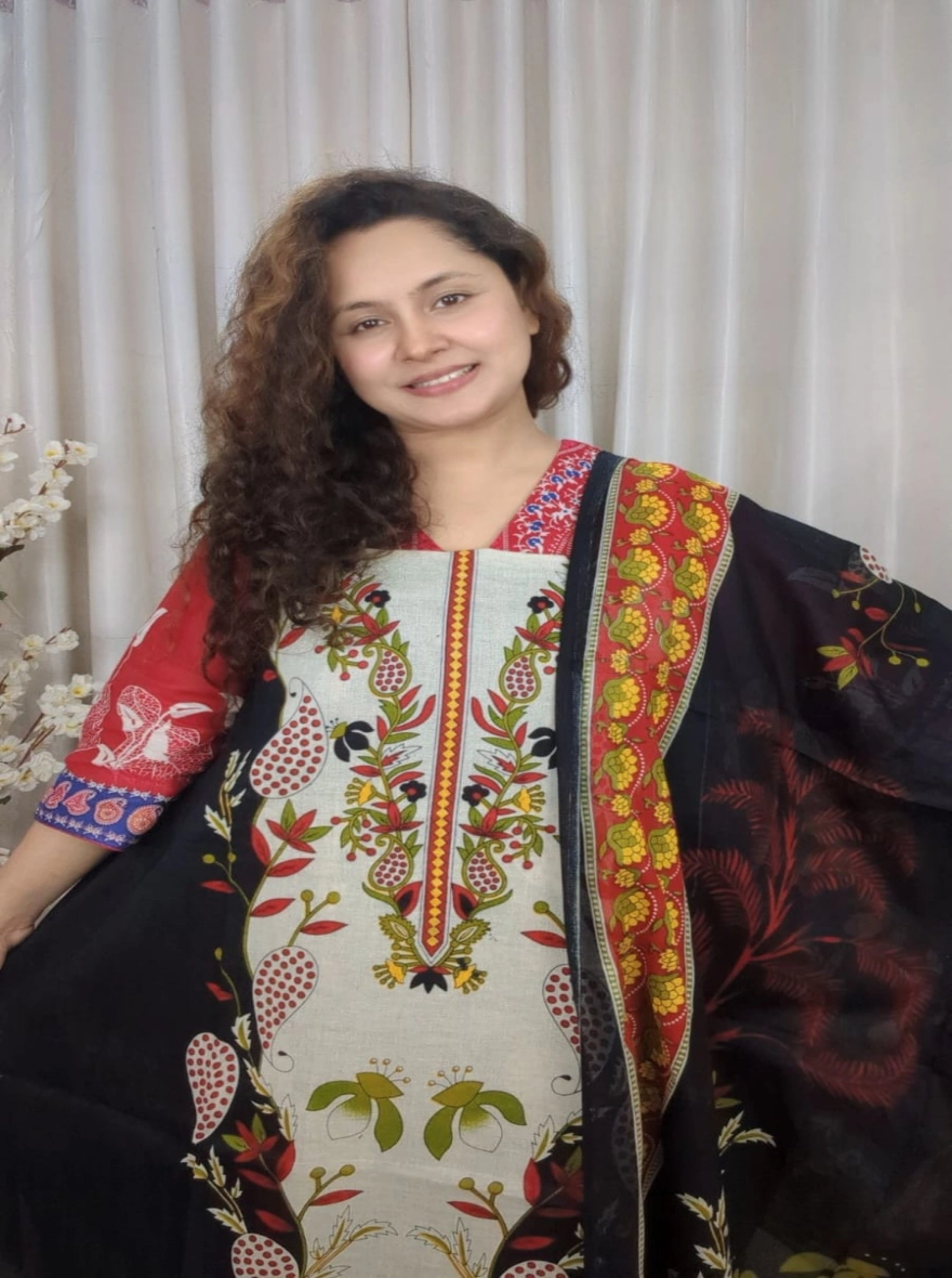 Summer Breeze Zam Zam Cotton Digital Printed Unstitched 3-Piece Collection