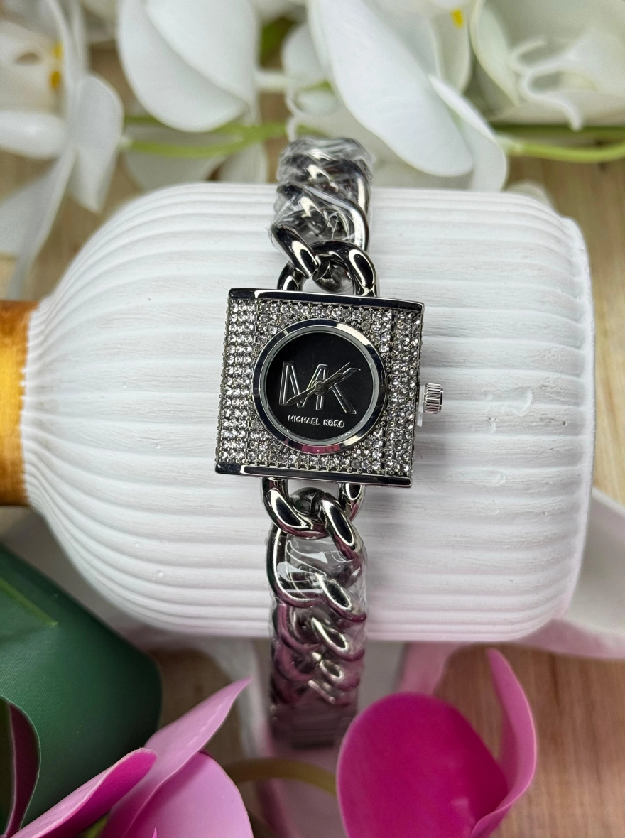 Michael Kors Mini Emery Pavé Gold-Tone Ladies' Watch (MK4640)