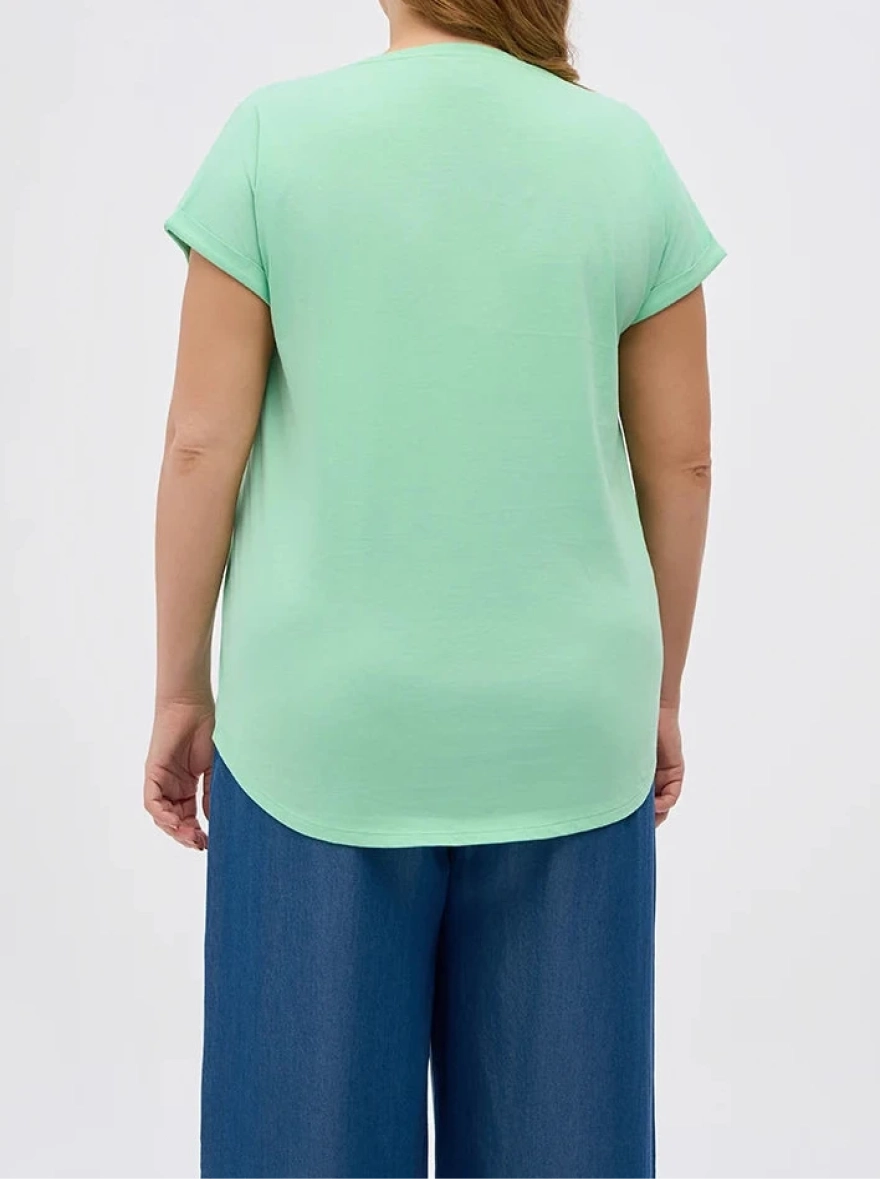 Women's 100% Cotton Relaxed Fit T-Shirt