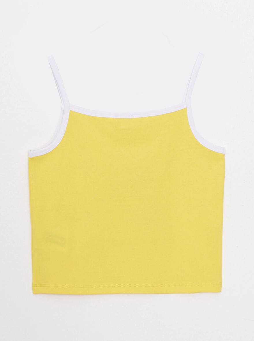 HAWAI Women's Yellow Tank Top