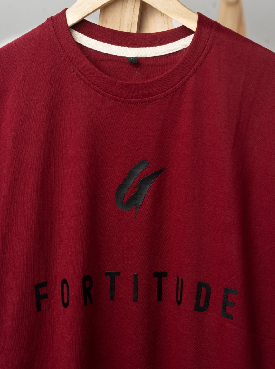 Signature 180 GSM Premium Cotton Essential T-Shirt for Women | FORTITUDE