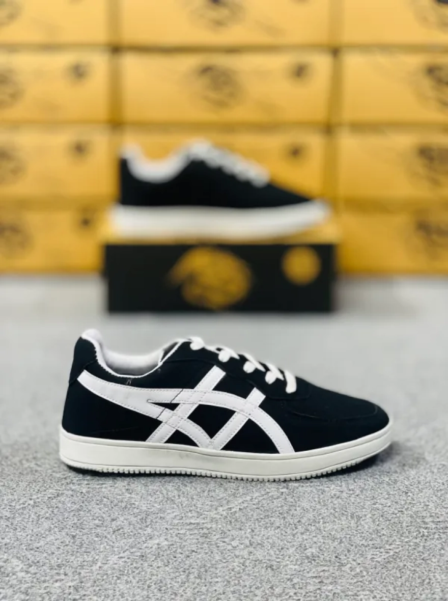 Classic Cream Trendy Sneakers for Men