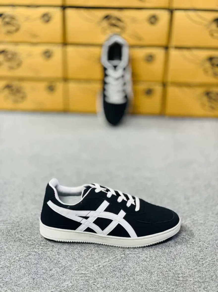 Classic Cream Trendy Sneakers for Men