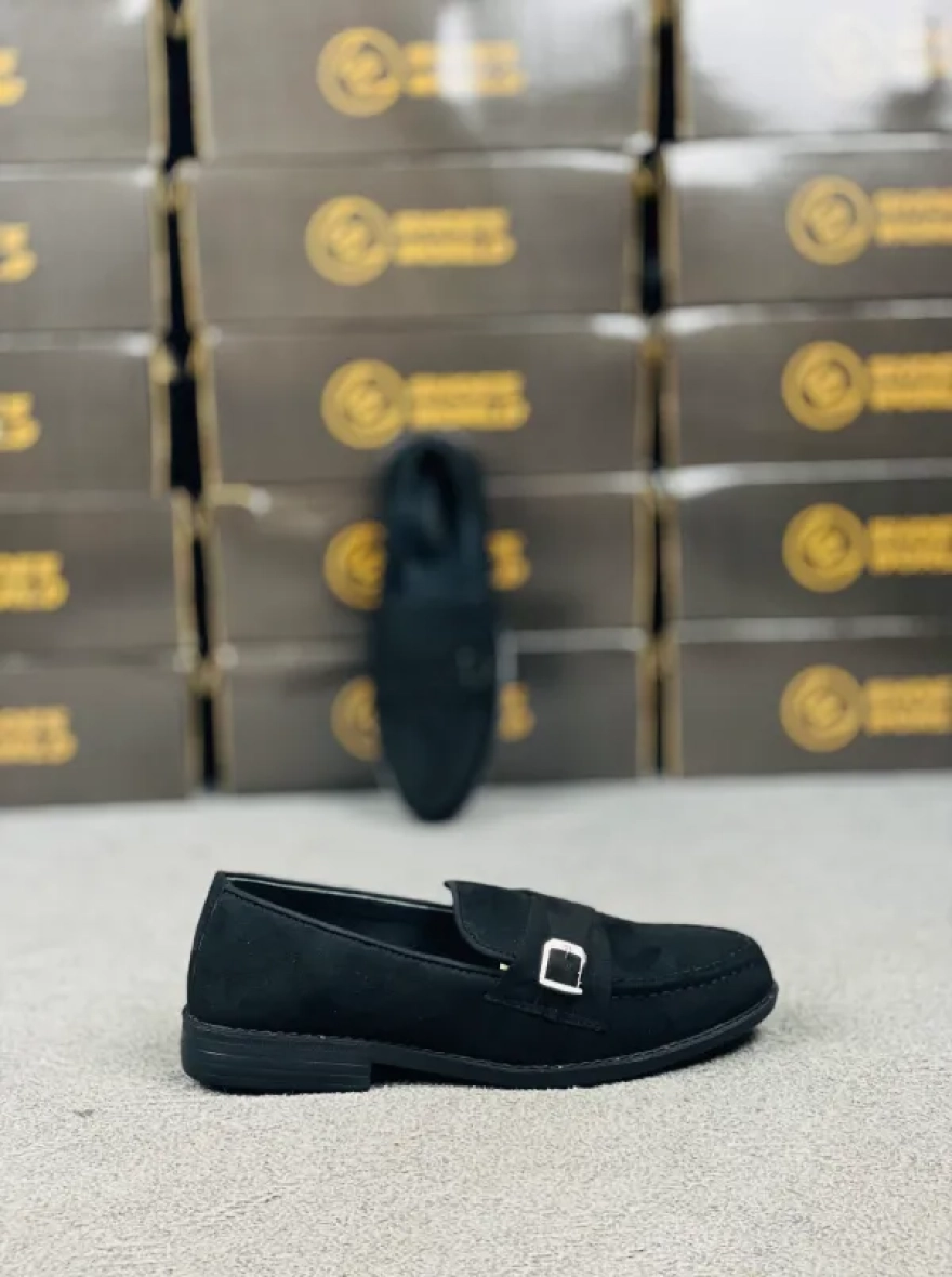 Premium Suede Tarsal-Black-Men