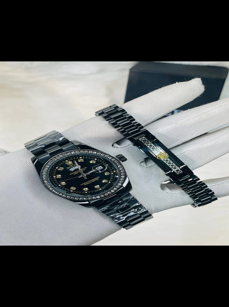 Rolex Oyster Day-Date "Platinum Silver" Executive Set