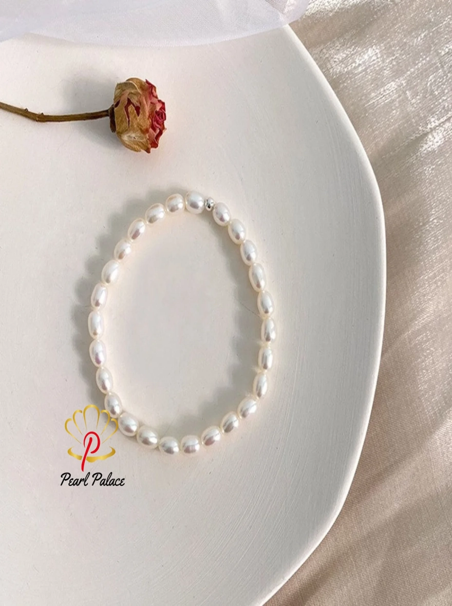 Elastic Freshwater Pearl Bracelet
