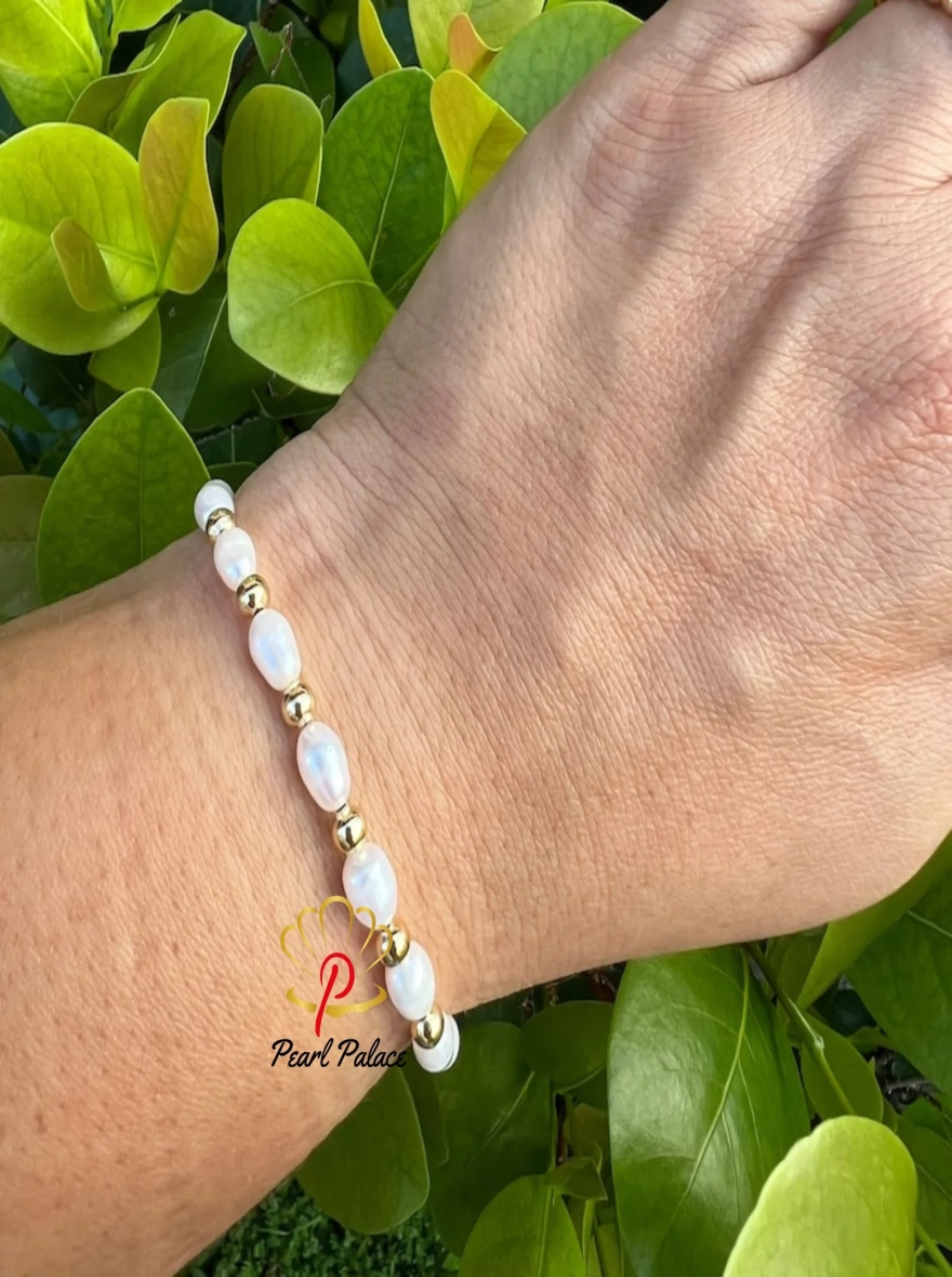 Real Freshwater Pearl Bracelet for Women