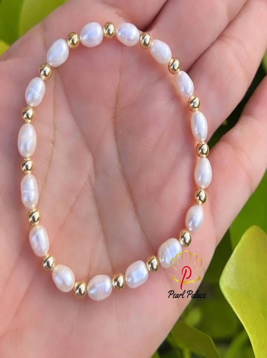 Real Freshwater Pearl Bracelet for Women