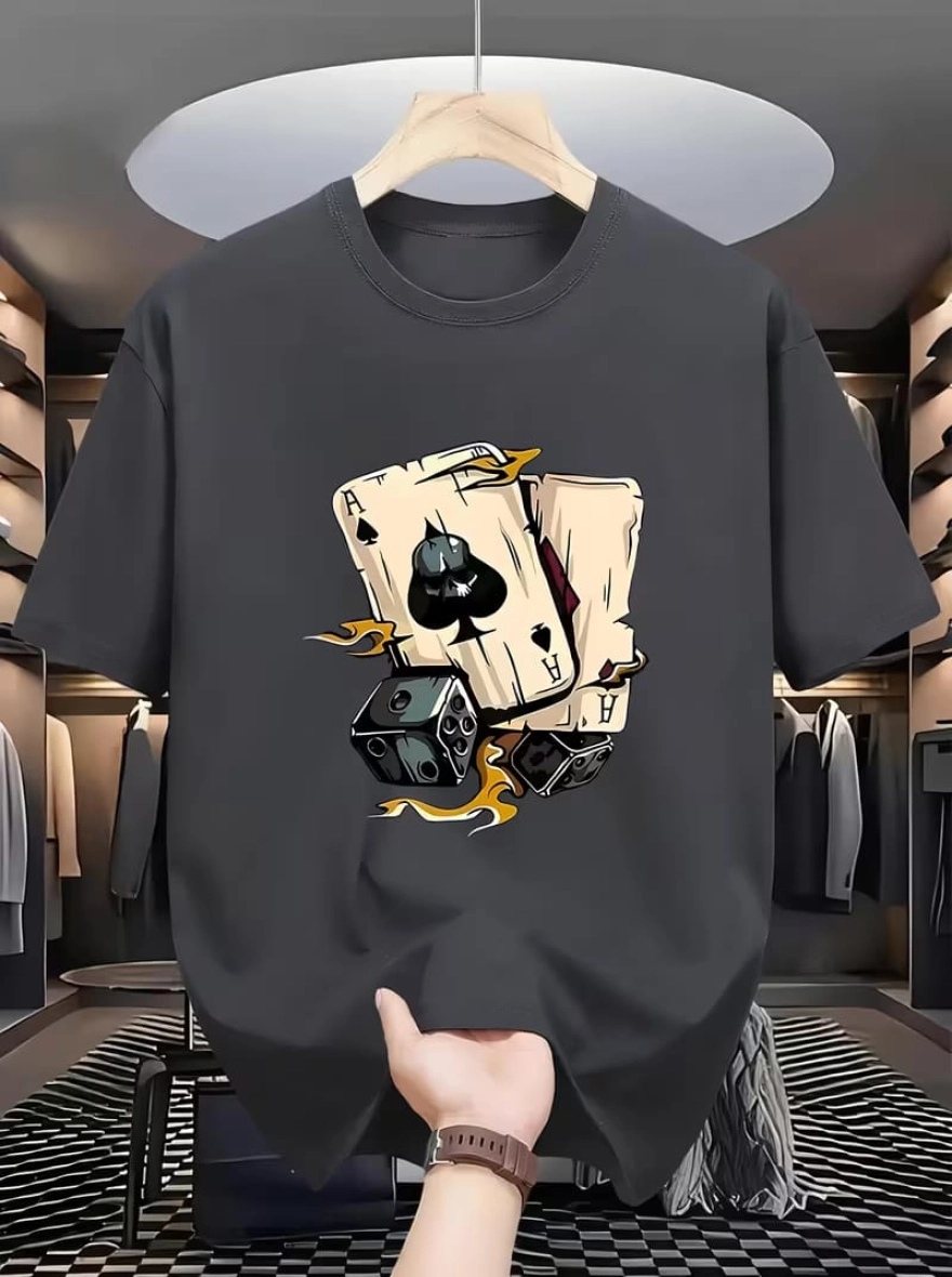 Men's Casual Graphic T-Shirt