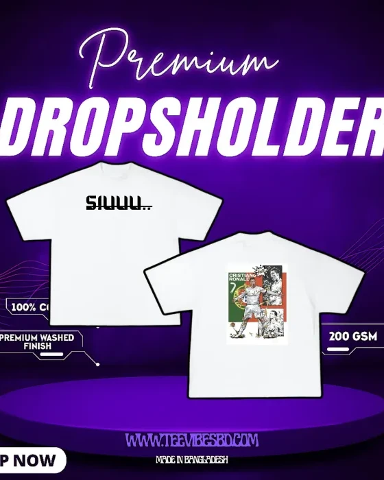 Siuuu Printed T-shirt