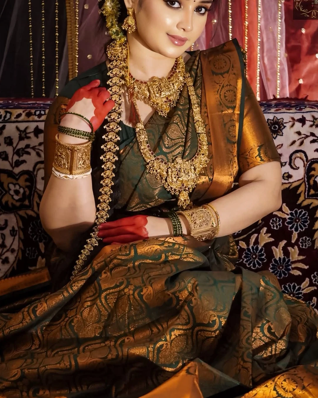 Elegant Kanchipuram Soft Silk Katan Saree