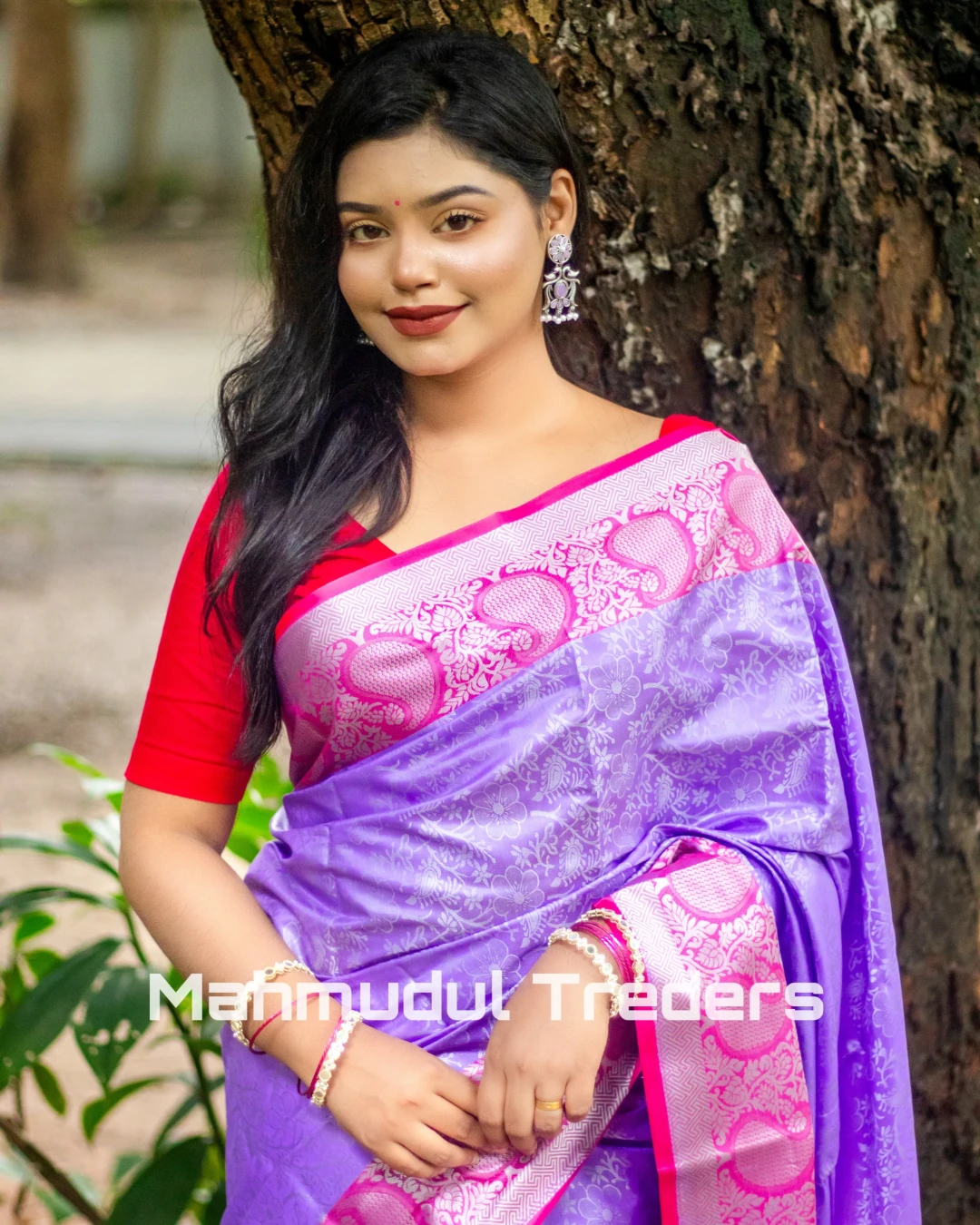 Kanji Silk Katan Saree - Heritage Threadwork Edition