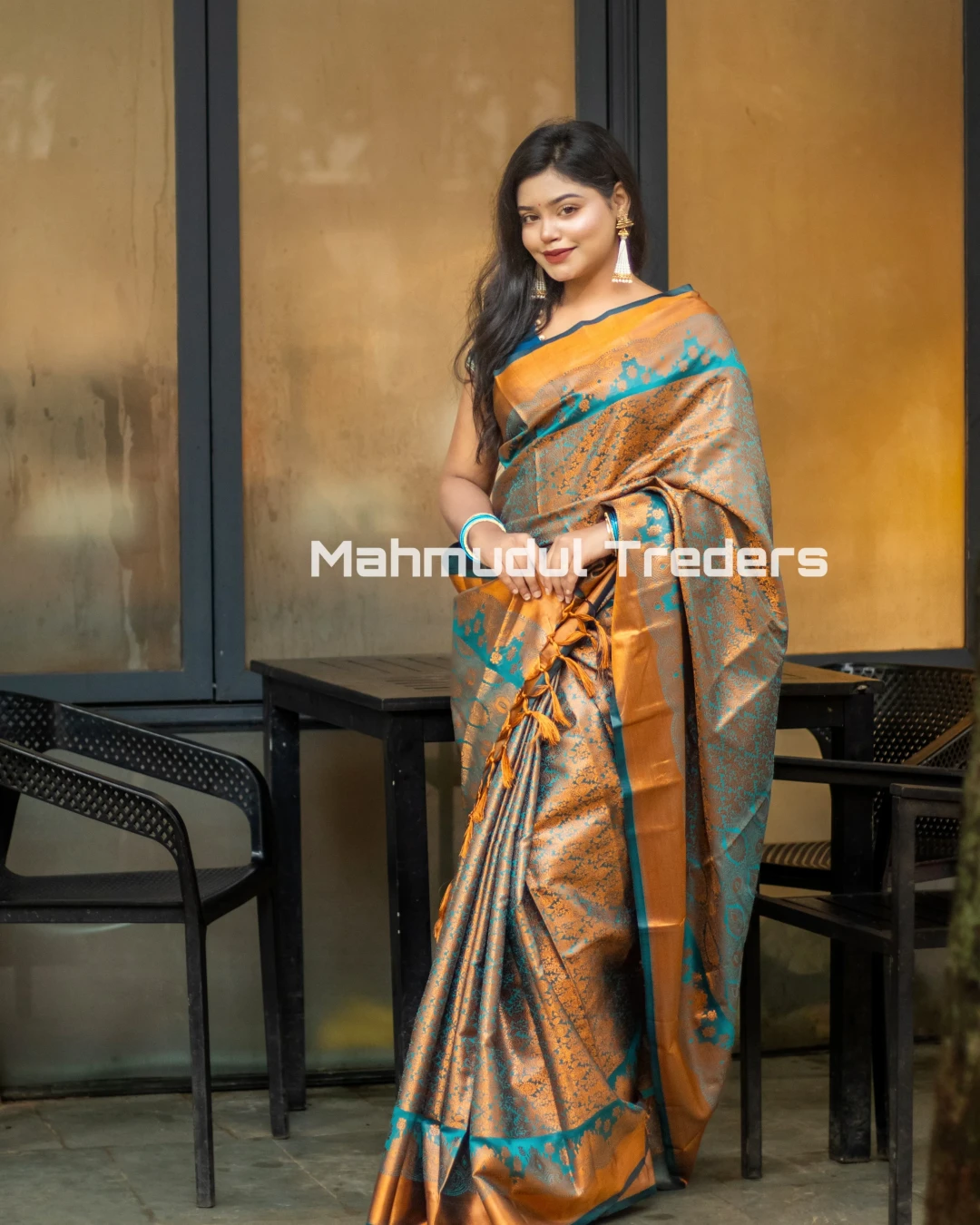 Heritage Kanchipuram Soft Silk Katan Saree - Royal Gold Edition