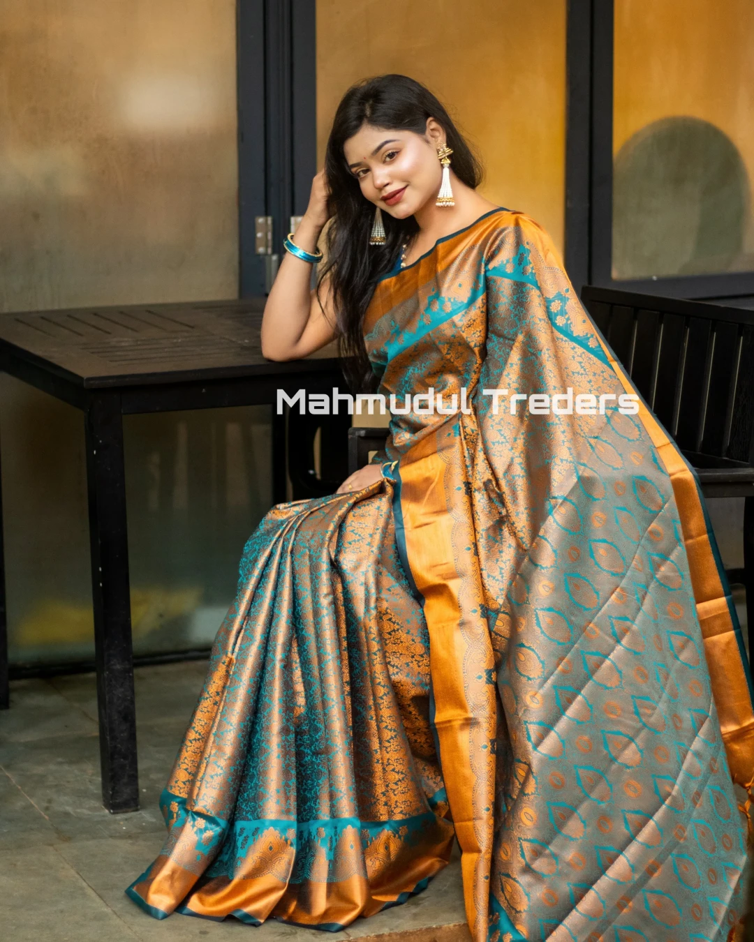 Heritage Kanchipuram Soft Silk Katan Saree - Royal Gold Edition