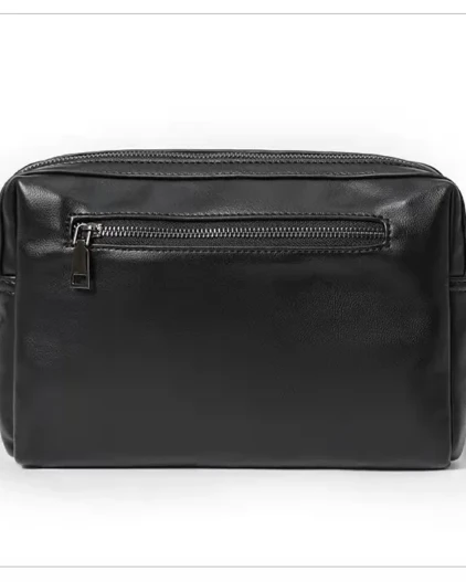 Garb “Edge” Series | Skull Embroidery Soft-PU Messenger Bag