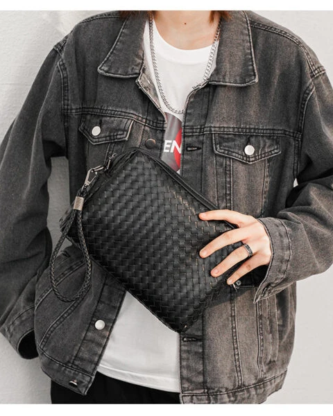 Garb Signature Korean Braided Leather 2-in-1 Executive Bag