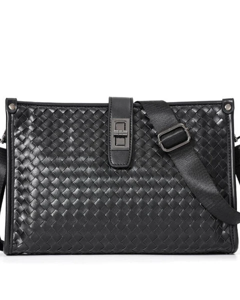 Garb Signature | Elite Architectural Leather Messenger Bag