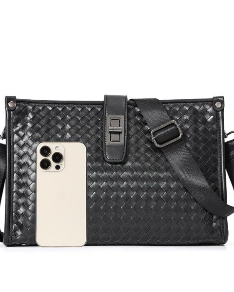 Garb Signature | Elite Architectural Leather Messenger Bag