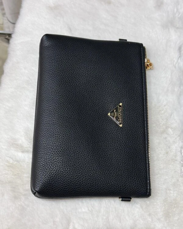 Garb Signature | High-Capacity Soft-Leather Executive Envelope Clutch