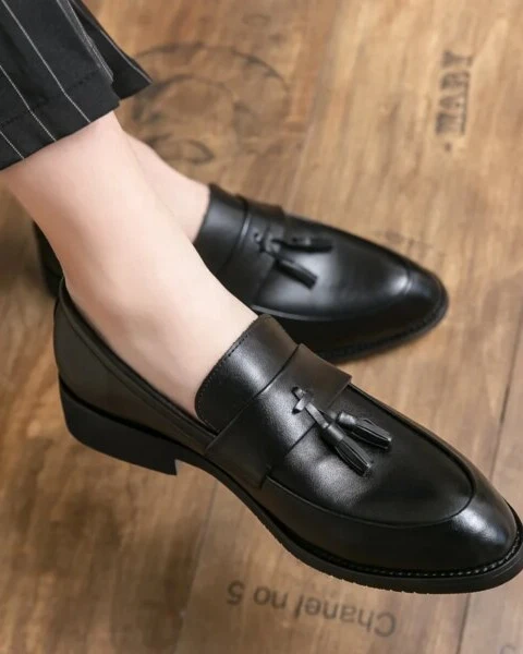 Men’s Premium Breathable Leather Loafers – Business Casual Edition