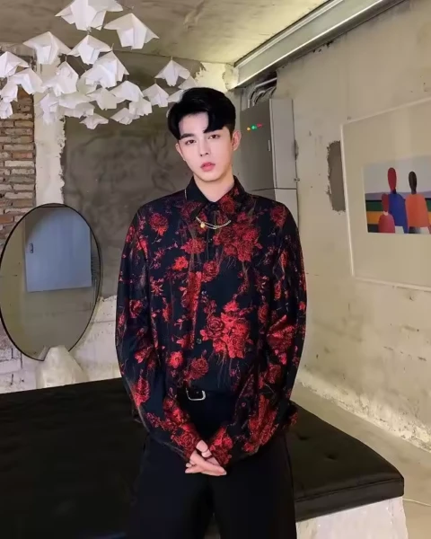 Premium Artistic “Temperament” Hipster Print Shirt