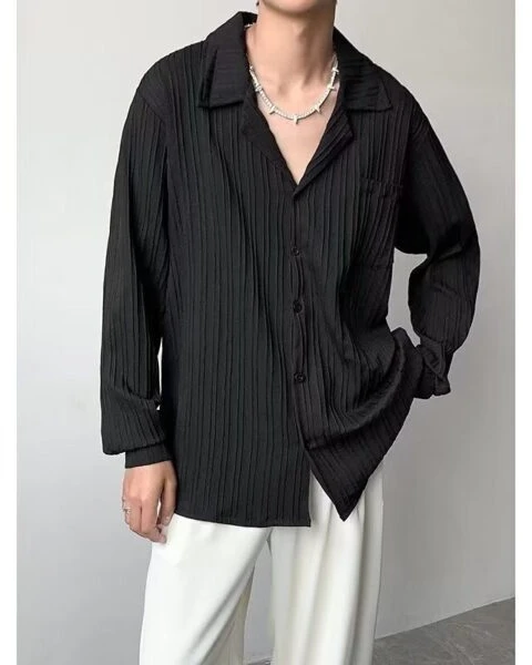 Premium Loose Fit Casual Long Sleeve Shirt