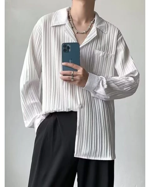 Premium Loose Fit Casual Long Sleeve Shirt