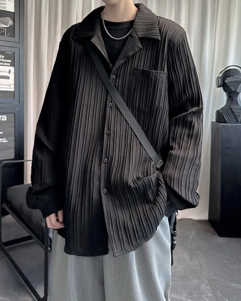 Premium Loose Fit Casual Long Sleeve Shirt