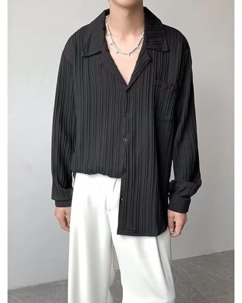 Premium Loose Fit Casual Long Sleeve Shirt