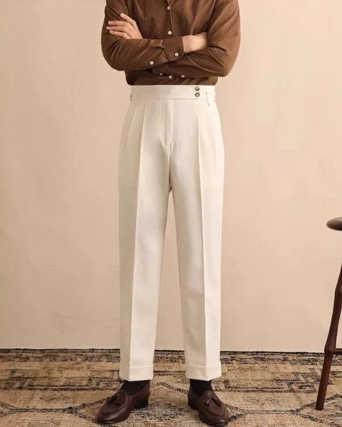 Premium Luxury Draping Suit Pants – Senior Sense Edition