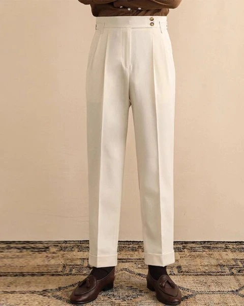 Premium Luxury Draping Suit Pants – Senior Sense Edition