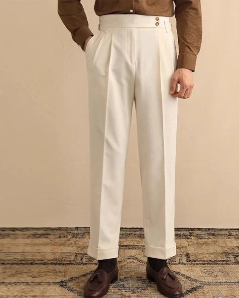 Premium Luxury Draping Suit Pants – Senior Sense Edition