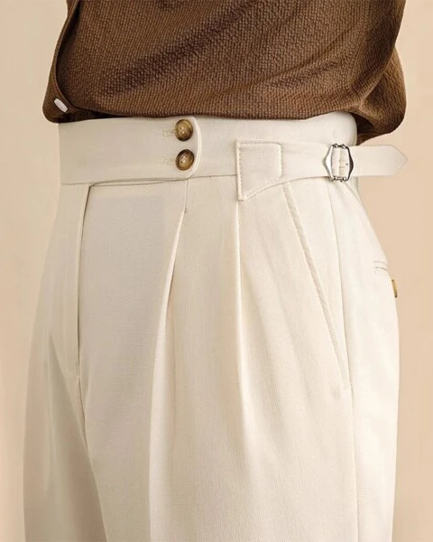 Premium Luxury Draping Suit Pants – Senior Sense Edition