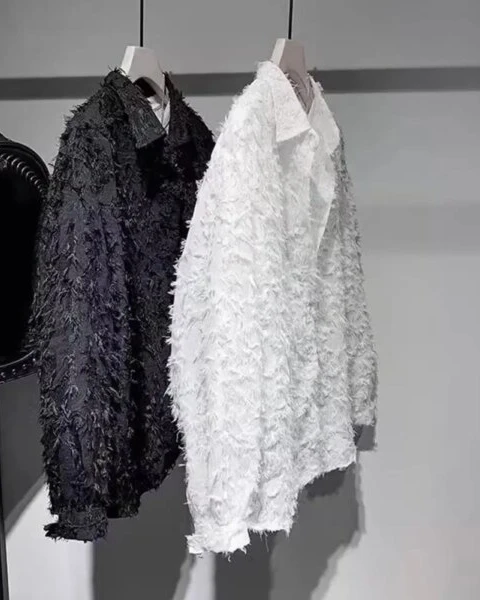 Premium Men’s Tassel Button-Down Summer Friendly Shirt