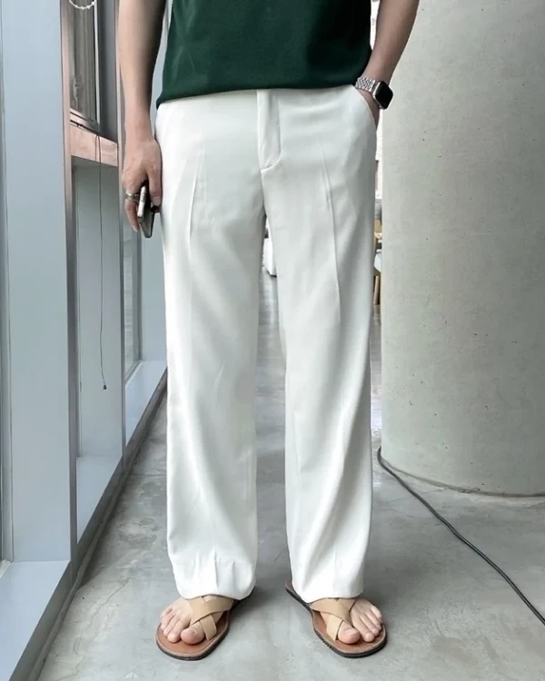 Premium Relaxed Flowing Trousers – Quiet Luxury Edition