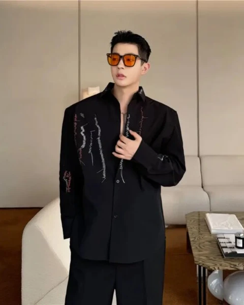 Premium Smart Micro-Elastic Long Sleeve Shirt