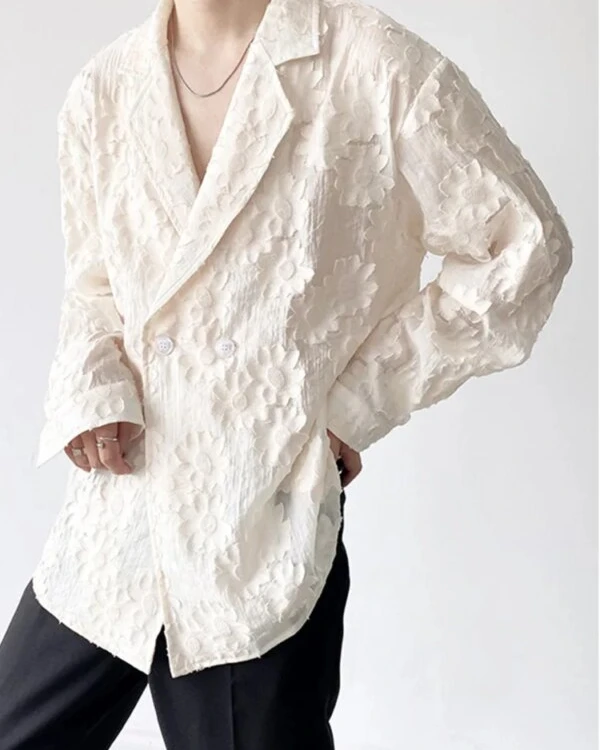 Premium Solid Color Embroidery Casual Shirt