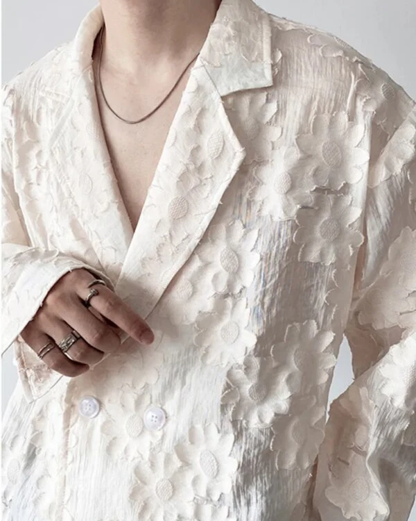 Premium Solid Color Embroidery Casual Shirt