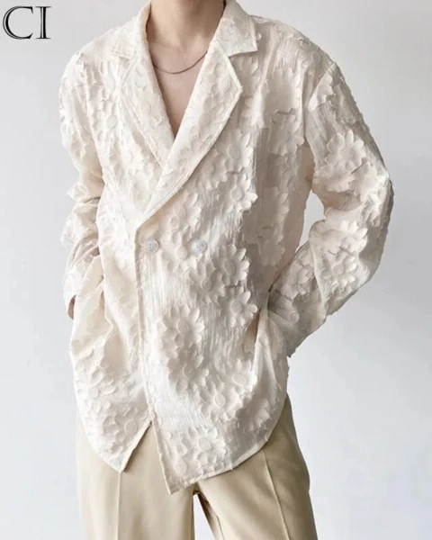 Premium Solid Color Embroidery Casual Shirt