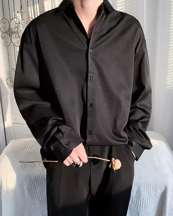 Premium Versatile Pure Color Casual Shirt